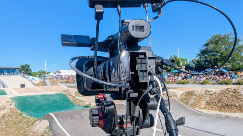 Camera Panasonic CX350 au virage n°2